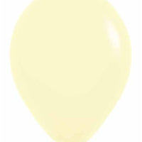 Pastel Yellow 11inch Balloons 10CT