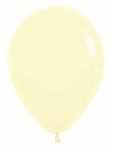 Pastel Yellow 11inch Balloons 10CT