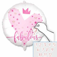 Personalized Age 18" Foil Balloon