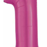 Number 1 Foil Balloon 34" (8 Colours)