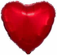Heart Shape Foil Balloons (12 Colours)
