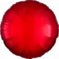 Round Shape Foil Balloons (12 Colours)