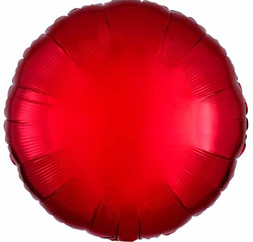 Round Shape Foil Balloons (12 Colours)