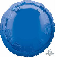 Round Shape Foil Balloons (12 Colours)