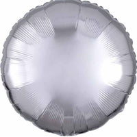 Round Shape Foil Balloons (12 Colours)