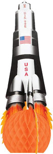 Space Blast Rocket Ship Centerpiece