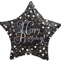 Sparkling Birthday Jumbo 28inch Happy Birthday Foil Balloon