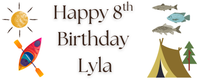 Theme 2' x 5' Custom Printed Vinyl Banner
