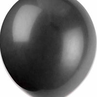 Black 12 inch Balloons 50 CT