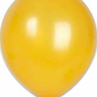 Gold 12 inch Latex Balloons 10/Pkg