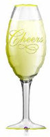 Champagne Glass 38" Shape Foil Balloon