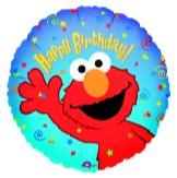 Elmo Happy birthday 18" foil balloon