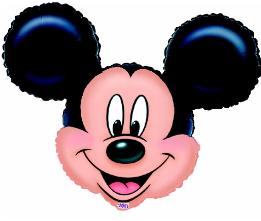 Mickey Mouse Head Supershape Foil Balloon
