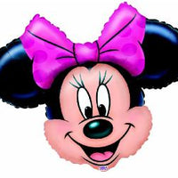 minnie mouse head supershape foil balloon