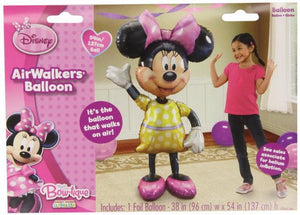 Minnie Mouse Airwalker Balloon 54 inches in package