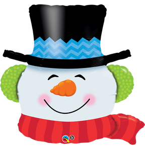 Smilin Snowman 36" Foil Shape Balloon