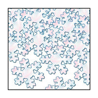 opal snowflake confetti 1 ounce per package
