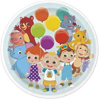 cocomelon 9" dinner plates