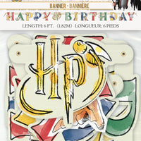 Harry Potter happy birthday banner 6 feet long