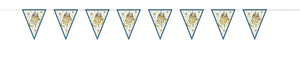 pennant banner with Hogwarts castle included in decorating kit
