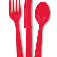 Plastic Cutlery 18/Pkg 20 colours