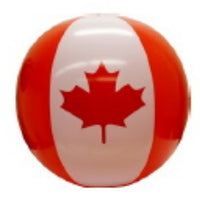 Canada Flag Beach Ball