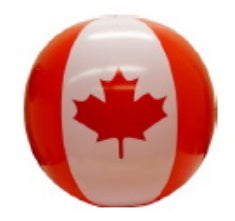 Canada Flag Beach Ball