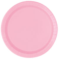 Pink Paper Dinner Plates