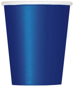 Navy paper cups 9 oz