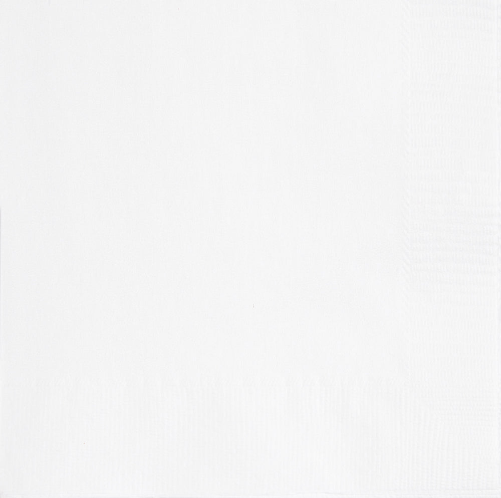 white luncheon napkins