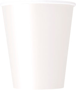 white paper cups 9 oz