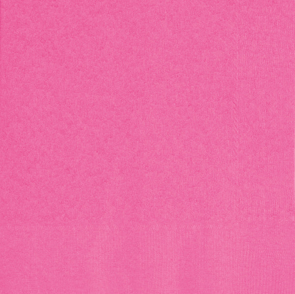 Hot Pink Beverage Napkins