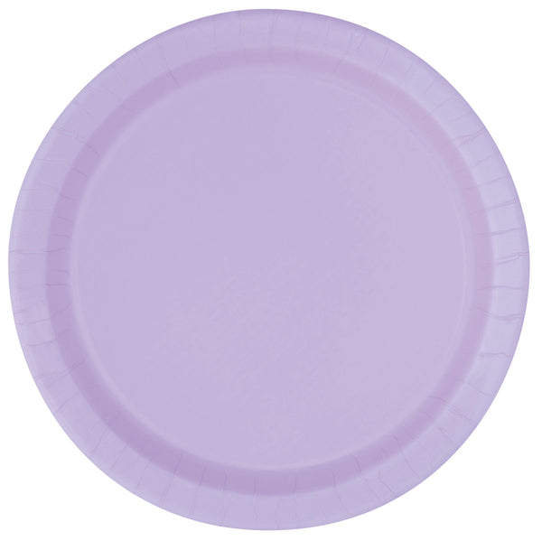 Lavender Dessert Paper Plates