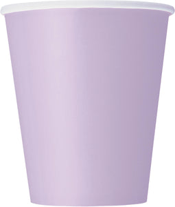Lavender Paper Cups