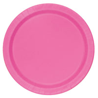 Hot Pink Dessert Plates