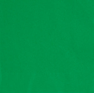 Emerald green luncheon napkins