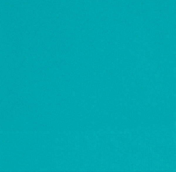 Caribbean Teal Beverage Napkins