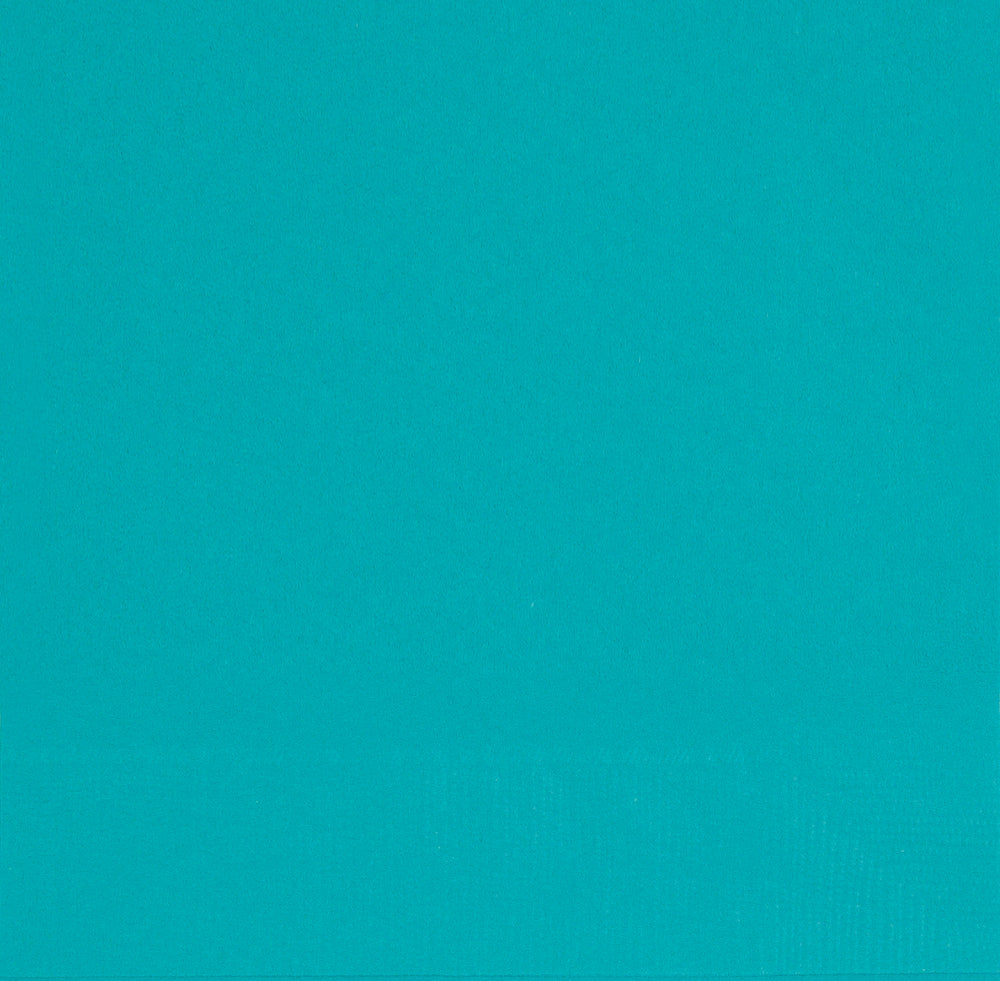 Caribbean Teal Beverage Napkins