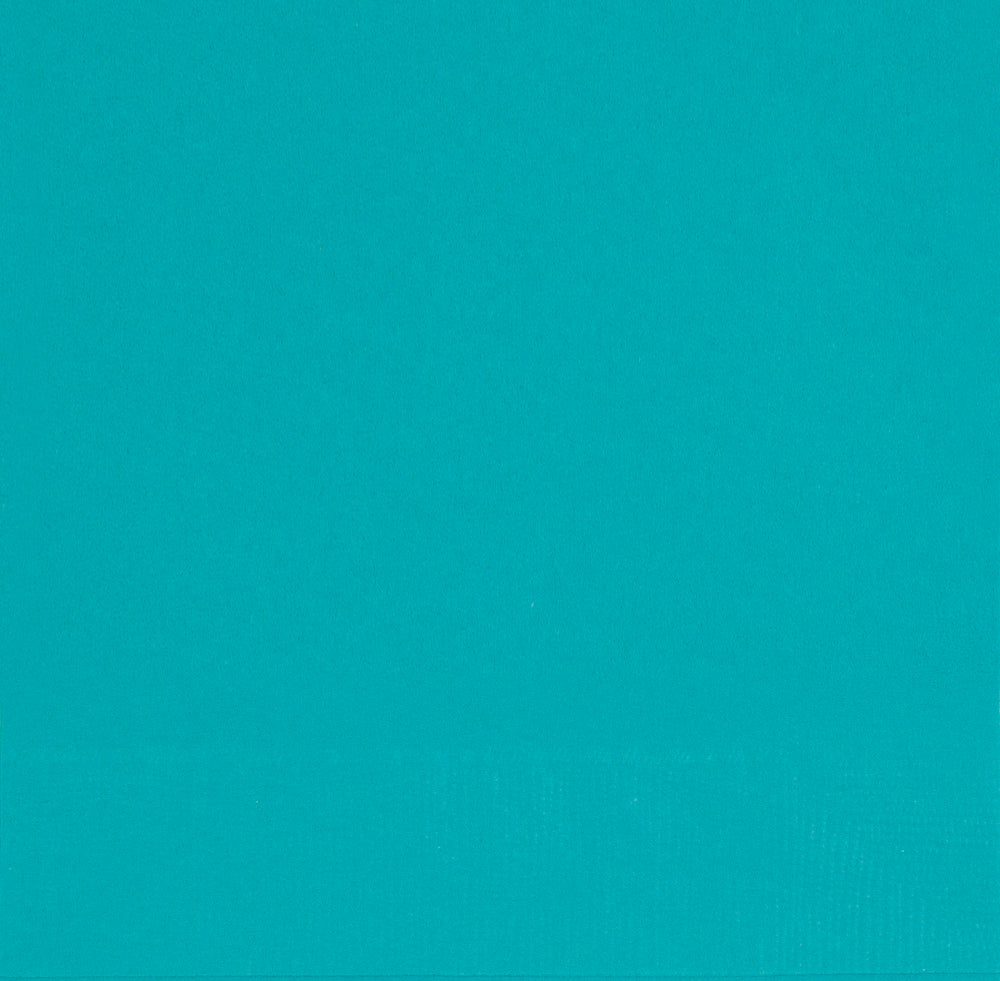 Caribbean Teal Luncheon Napkins