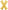Gold Foil X letter balloon 34 inch