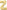 Gold Foil Z letter balloon 34 inch