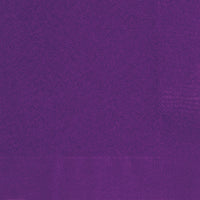 Deep Purple Beverage Napkins