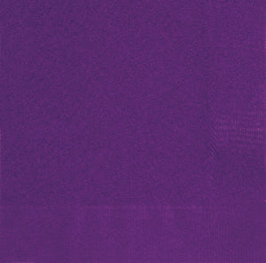 Deep Purple Beverage Napkins