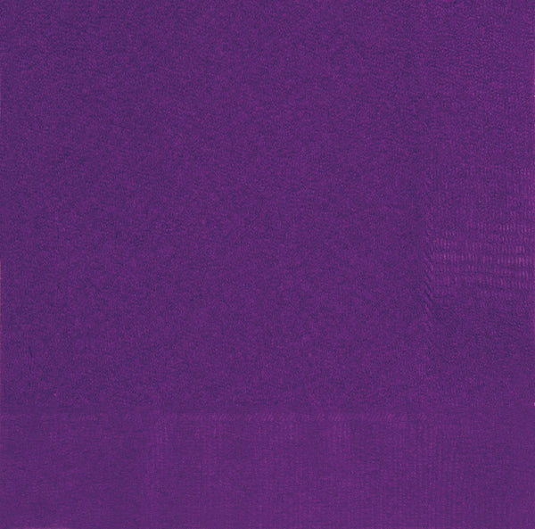 Deep Purple Beverage Napkins