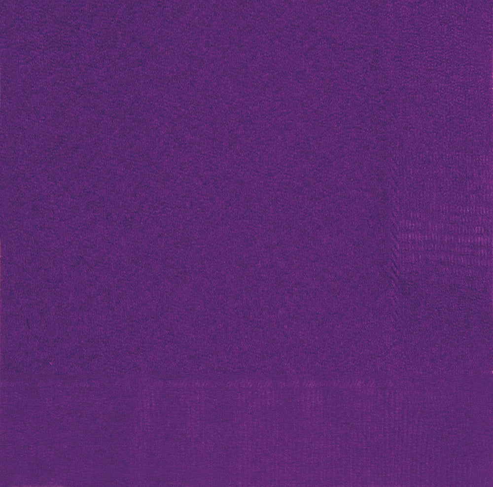Deep Purple Beverage Napkins
