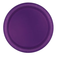 Paper Dinner Plates, 9 inch 16 CT (20 colours)