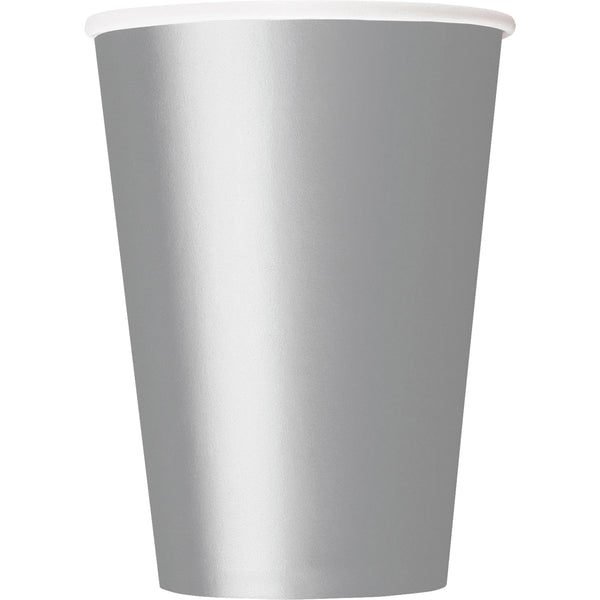 Silver paper cups 9 oz