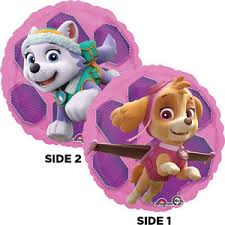 Paw Patrol Girl 18 inch Foil Balloon