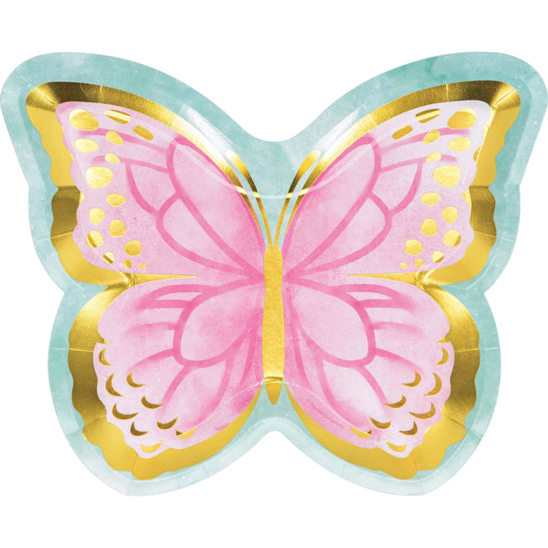 Shimmering Butterfly shaped 9