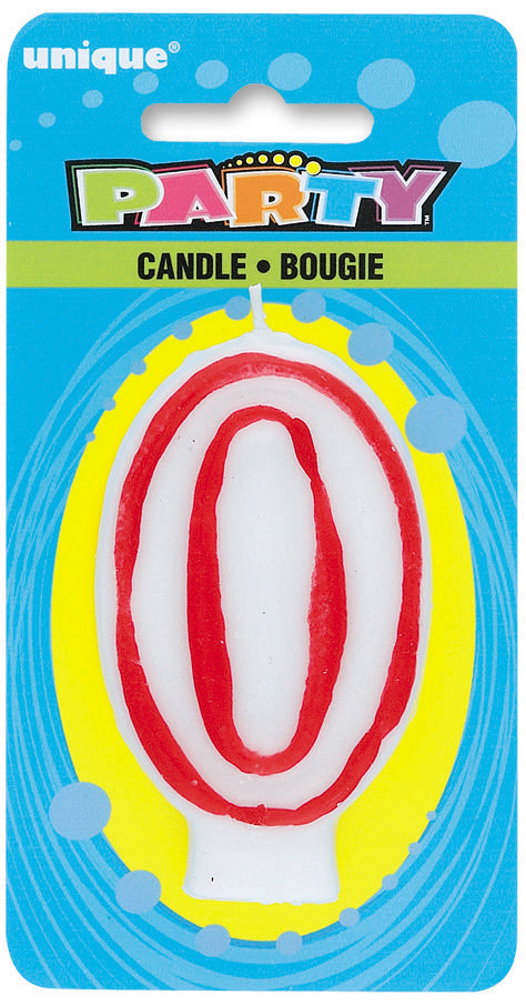 Deluxe Numeral Candle